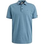 Polo CAST IRON popcorn jersey provincial blue