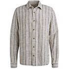 Overhemd CAST IRON slub twill stripe crockery