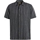 Overhemd CAST IRON KM stripe sea storm