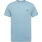 T-shirt CAST IRON r-neck cotton slub glacier lake