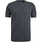T-shirt CAST IRON r-neck cotton modal ombre blue