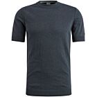 T-shirt CAST IRON cotton slub ombre blue