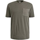 T-Shirt CAST IRON r-neck regular fit granite grey
