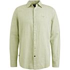 Overhemd PME LEGEND cotton linen quiet green