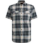 Overhemd PME LEGEND KM slub weave cameo blue