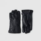 Handschoenen VANGUARD leather mix black