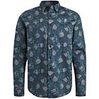 Overhemd VANGUARD print on fine poplin sky captain