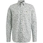 Overhemd VANGUARD print on poplin bright white