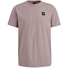 T-Shirt VANGUARD r-neck jersey melange very grape
