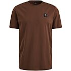 T-Shirt VANGUARD r-neck cotton chocolate fondant