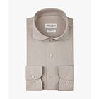Overhemd PROFUOMO x-cutaway sf sc beige