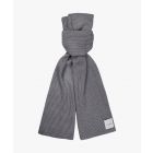 Sjaal PROFUOMO wool nylon grey-one