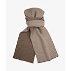 Sjaal PROFUOMO wool acrylic brown-one