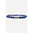 Armband STEEL & BARNETT natural ned matt sodalite