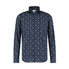 Overhemd STATE OF ART ls printed blue 