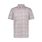 Overhemd STATE OF ART KM ss print poplin pink