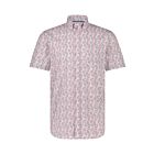 Overhemd STATE OF ART KM ss print poplin pink