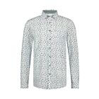 Overhemd STATE OF ART print poplin white