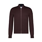 Vest STATE OF ART plain zip dark red