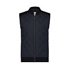 Bodywarmer STATE OF ART knitted plain dark blue