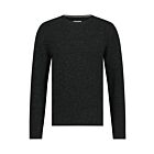 Trui STATE OF ART crewneck tweed anthracite 