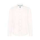 Overhemd STATE OF ART plain linen white