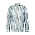 Overhemd STATE OF ART LM printed blue