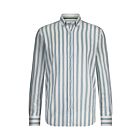 Overhemd STATE OF ART striped double face blue