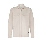 Overshirt STATE OF ART plain zip off white