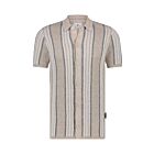 Polovest STATE OF ART knitted stripe beige