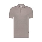 Polo STATE OF ART knitted texture beige