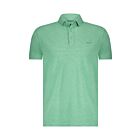 Polo STATE OF ART pique plain green