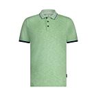 Polo STATE OF ART pique plain jade green