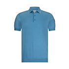 Polo STATE OF ART knitted blue