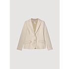 Blazer SUMMUM punto milano ivory white