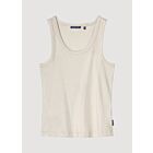 Top SUMMUM cotton rib ivory