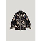 Blouse SUMMUM embroidered voile black