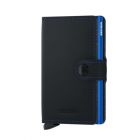 Miniwallet SECRID matte black & blue-*