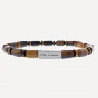 Armband STEEL & BARNETT stones colourful tiger