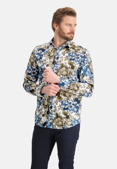 Shirt LS Printed Sat 21411203-5736
