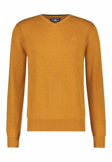 Pullover V-Neck Plai 20093-2600