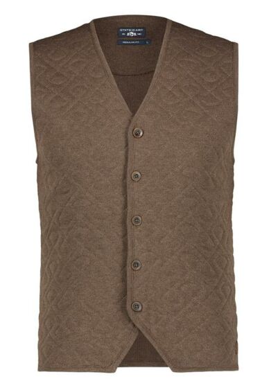 Knitted Gilet Plain 20068-8900