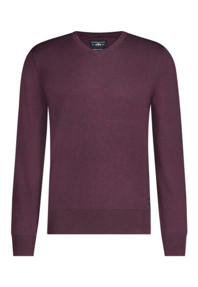 Pullover V-Neck Plai 20126-4798