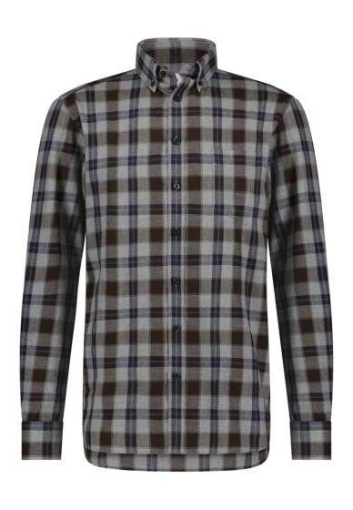 Shirt LS Checked Y/D 21522855-9289