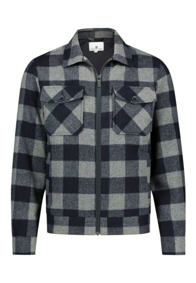 Jacket Checked - Zip 78521537-5992