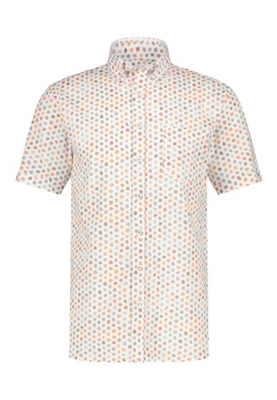 Shirt SS Printed Str 26412169-2991