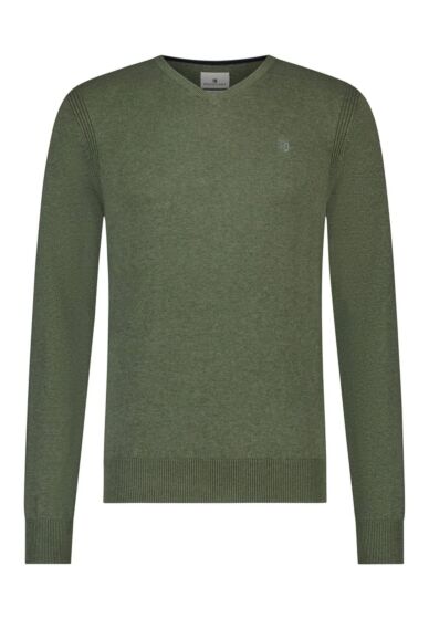 Pullover V-Neck Plai 12112051-3700