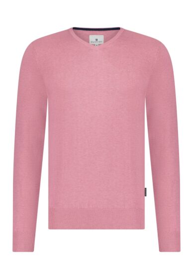 Pullover V-Neck Plai 12114030-4300