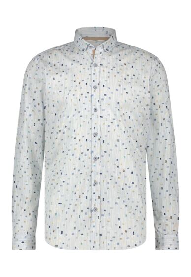 Shirt LS Print Twill 21415316-1152
