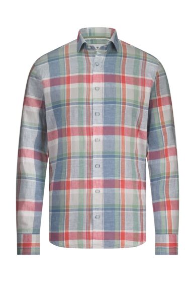 Shirt LS Checked Oxf 21515334-1156